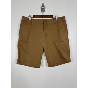 Toad&Co Mens Mission Ridge Short 10.5 Inch Inseam Brown Chino Shorts Size 38
